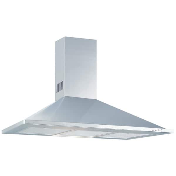 Air King 600 CFM 36 Inch Wide Wall Mounted Hood with Aluminum Mesh Bed Bath & Beyond 20231855